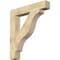 Ekena Millwork Funston Block Rough Sawn Bracket, Douglas Fir, 6"W x 38"D x 42"H BKT06X38X42FST05RDF - alternate 1